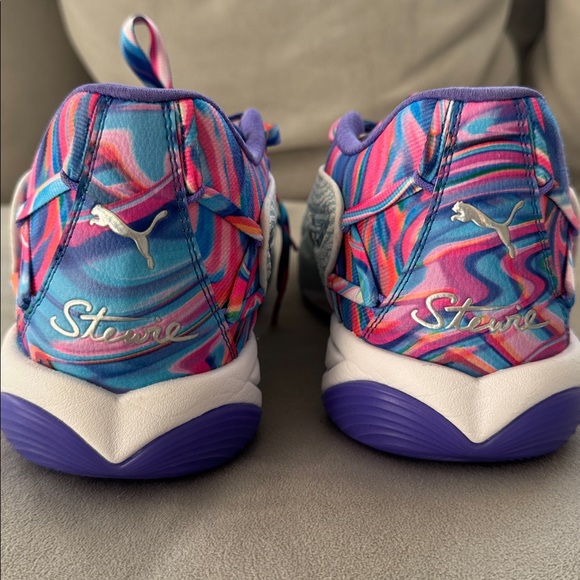 Puma Stewie 4 Prism, Men’s 10.5, Women’s 12 Basketball Shoes - Picture 3 of 12
